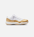 Air Jordan 11 Retro Low Mothers Day Women's Lifestyle Shoes - White/Metallic Gold/Team Gold