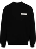 Jacquemus Gros grain logo-patch sweater