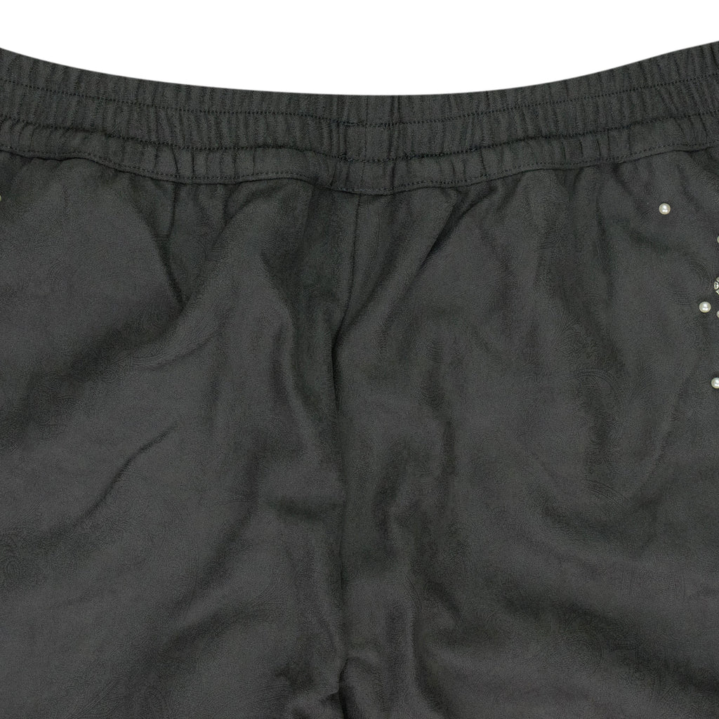 Black Cashew Blossom Pearl Sweatpants