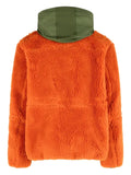 sacai hood sherpa jacket