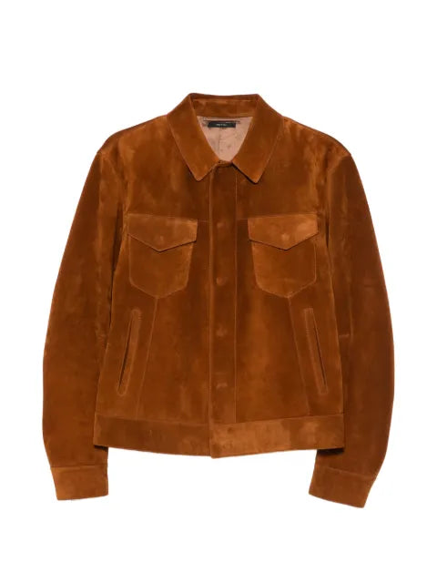 TOM FORD cashmere suede western jacket