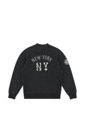 Champion x New York Yankees logo-patch sweatshirt