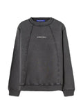 A-COLD-WALL* logo-print raw-edge sweater