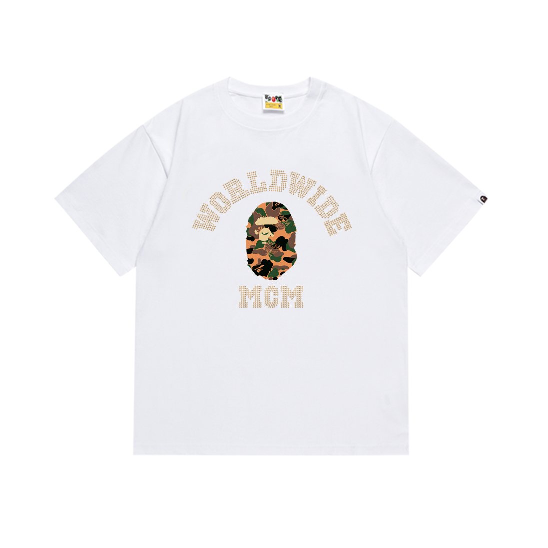 BAPE Worldwide MCM Graphic T-Shirt