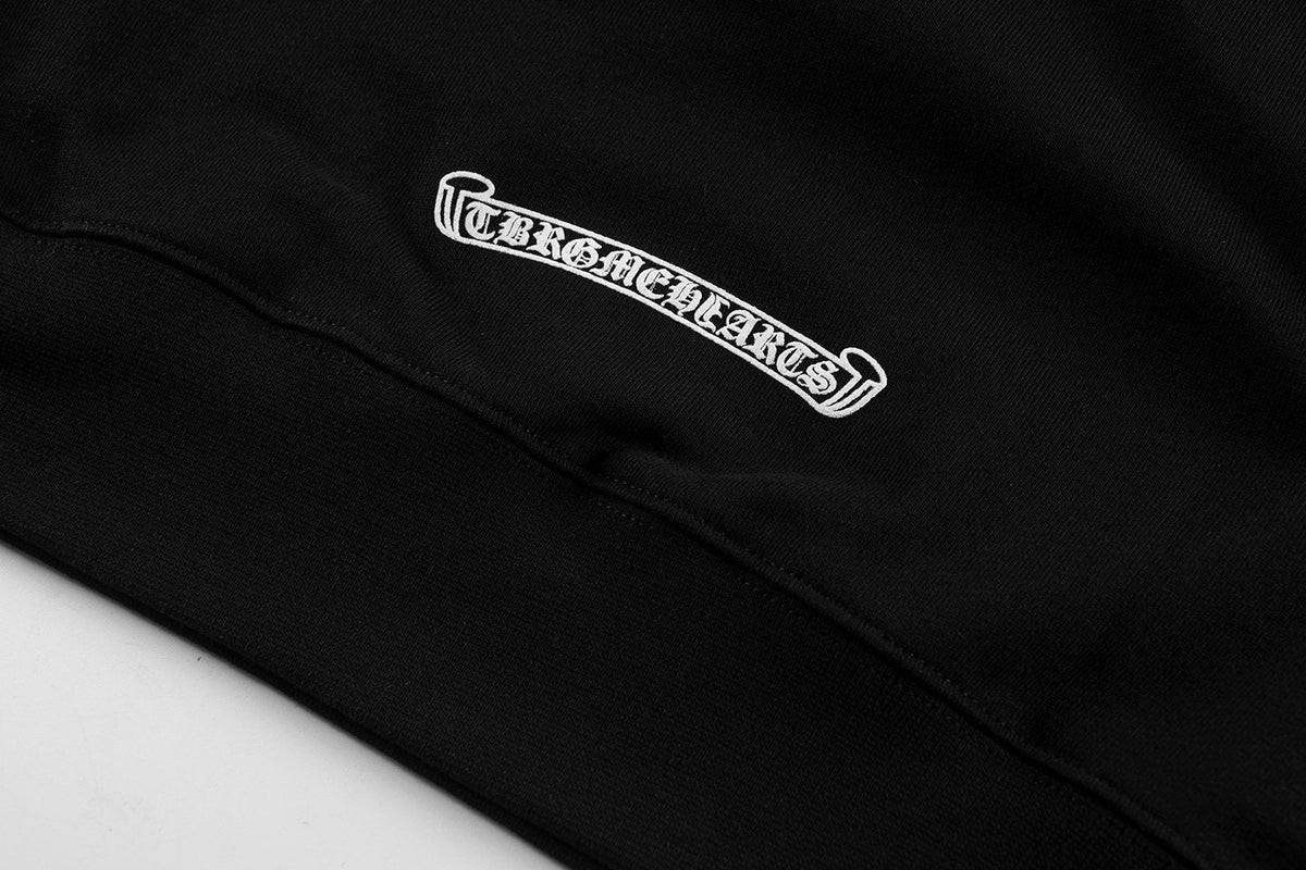 Chrome Hearts Horseshoe Graphic Crewneck Sweatshirt